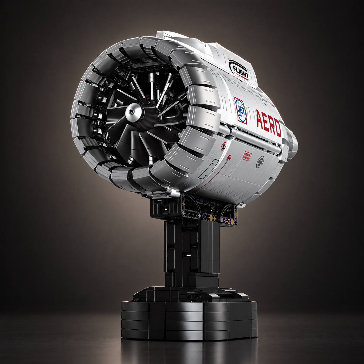 Aircraft, Jet & Marine Engines collection, 24builds® brick models