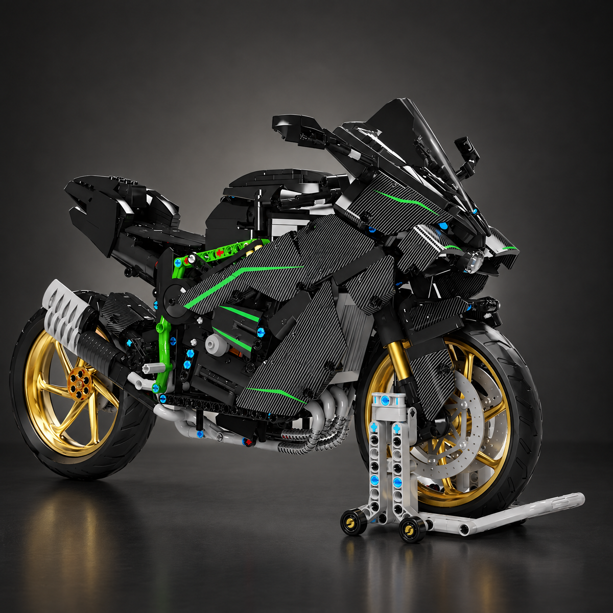 Motorbikes collection, 24builds® brick models