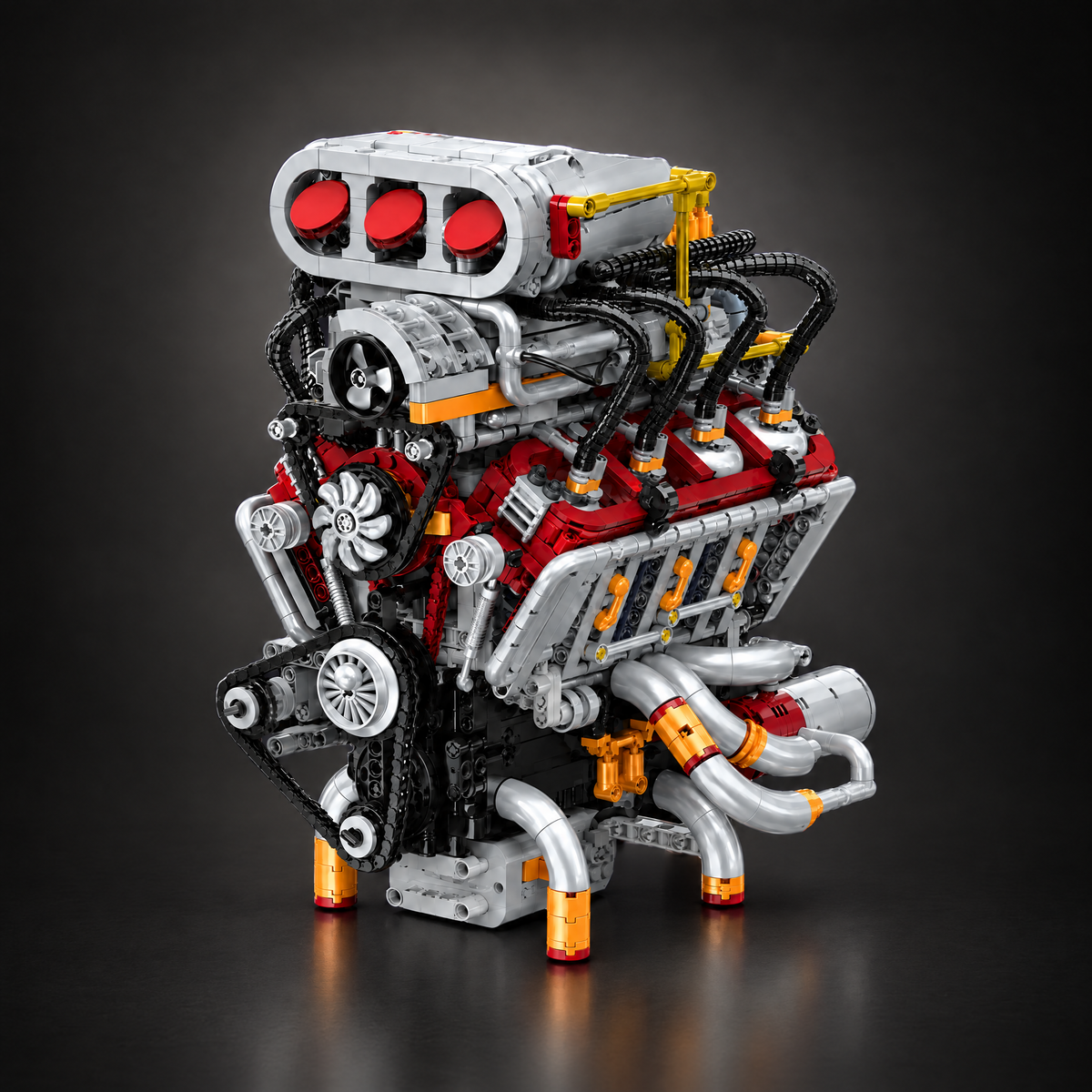 V8 Engines collection, 24builds® brick models