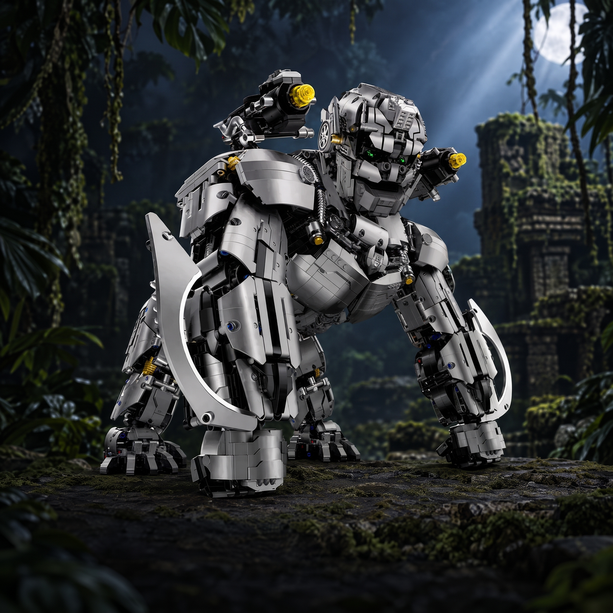 Creatures & Mechs collection, 24builds® brick models