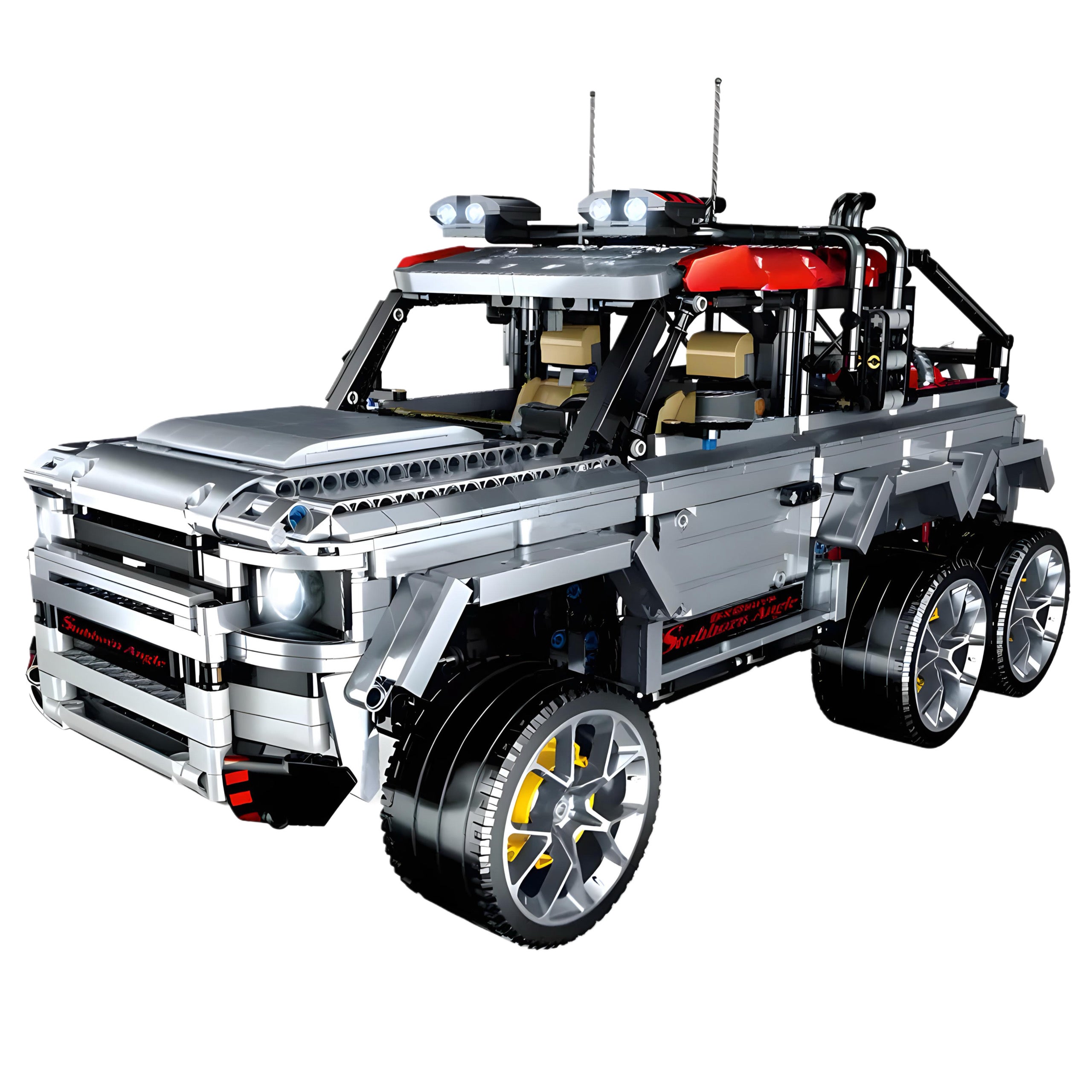 6x6 British Off Roader | 3082pcs