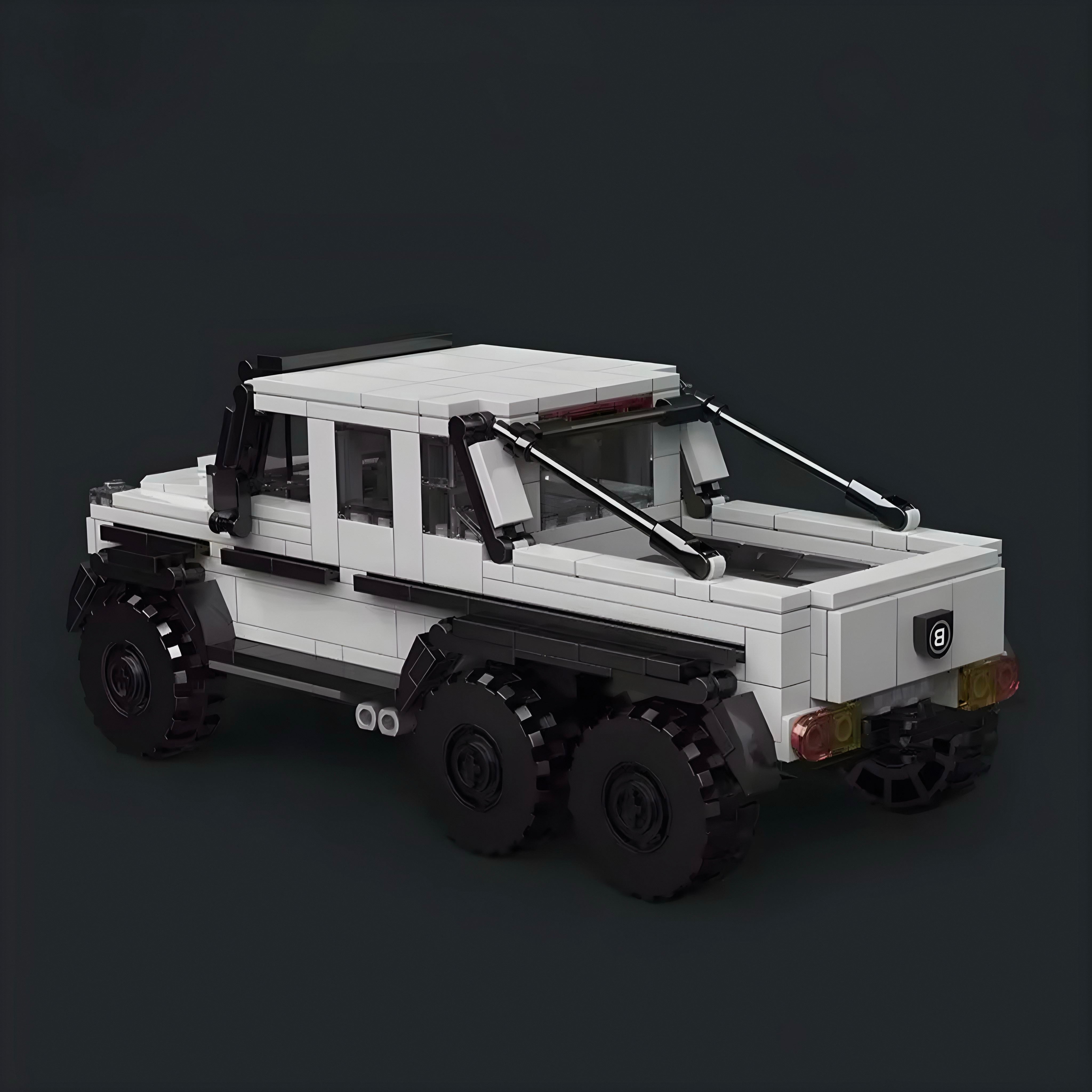 6x6 German Off Roader | 582pcs