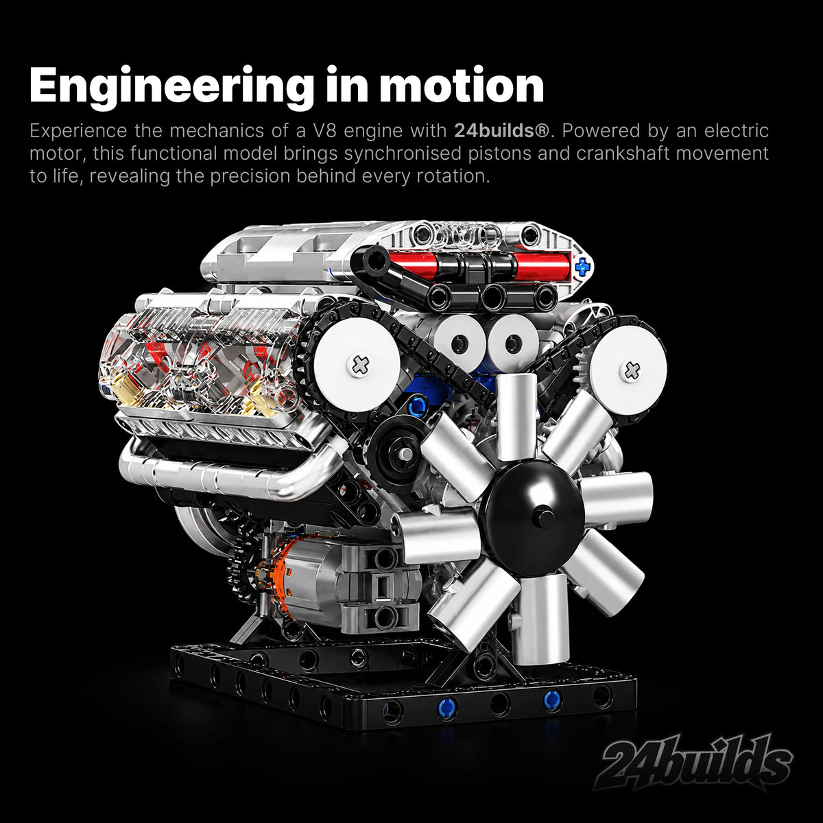 Motorised V8 Engine