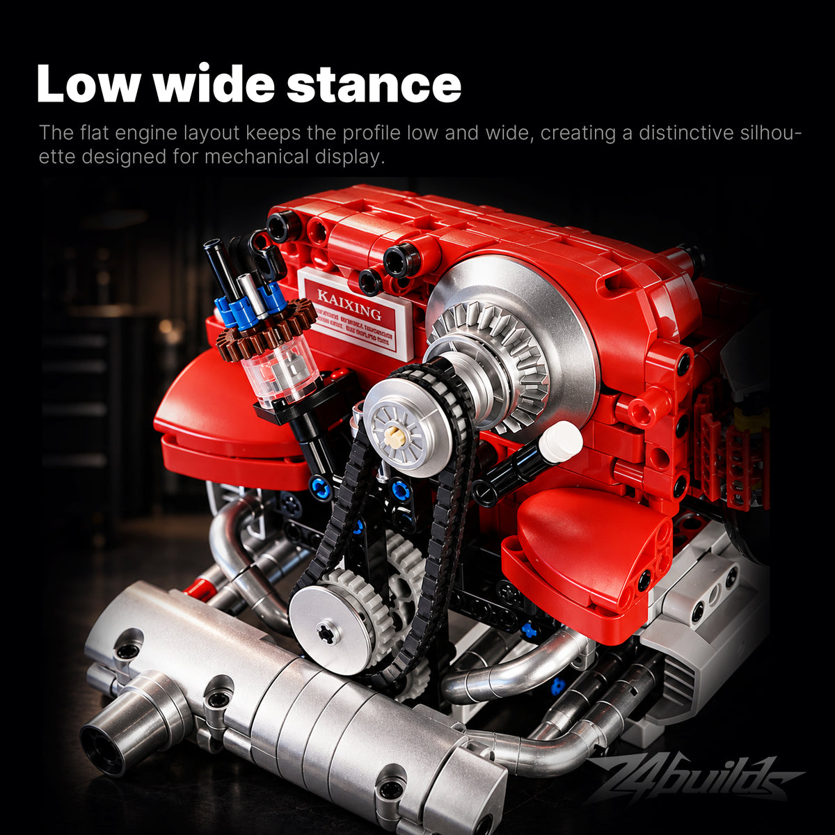 Classic Flat-Four Engine