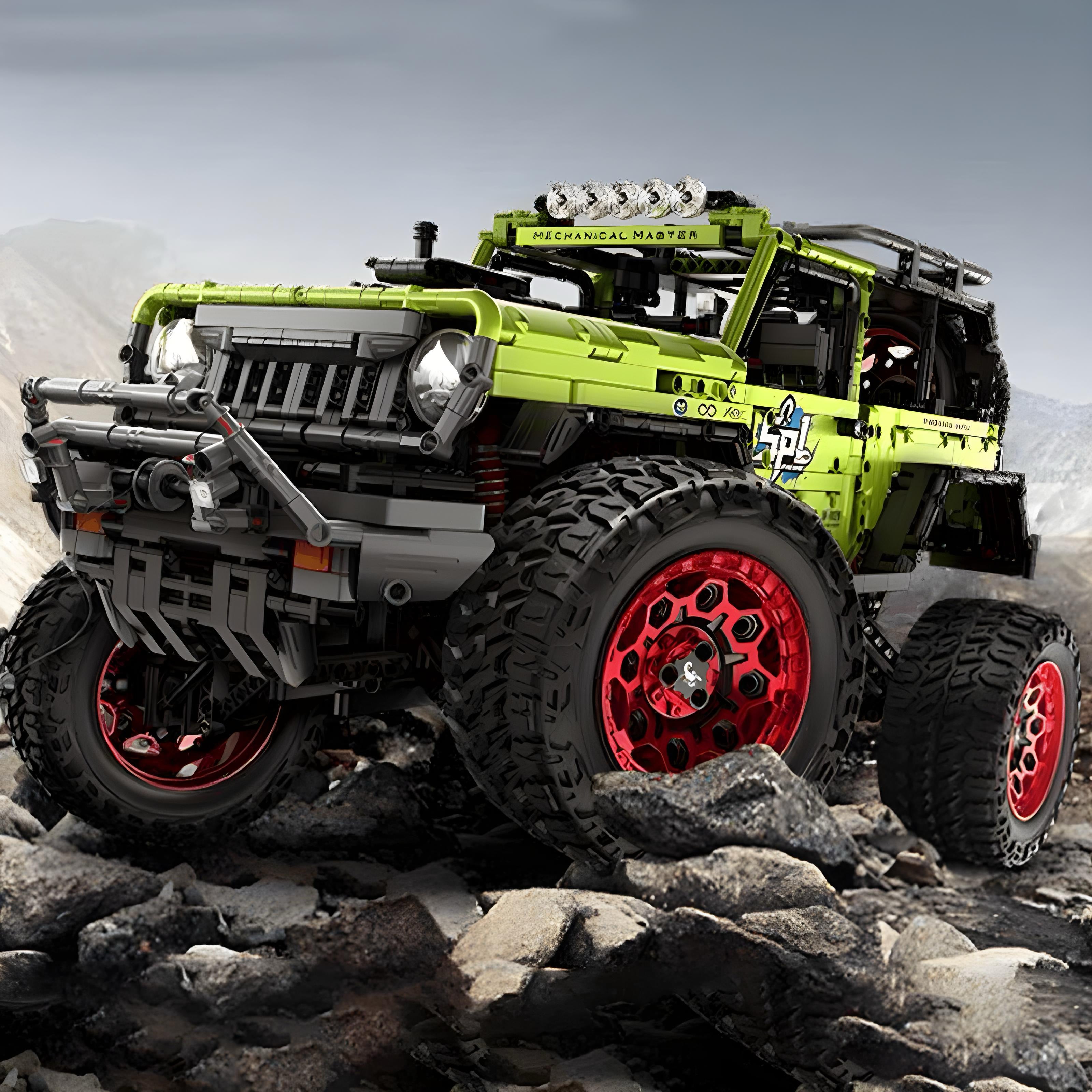 The Ultimate 1:6 Scale Off Roader | 2544pcs