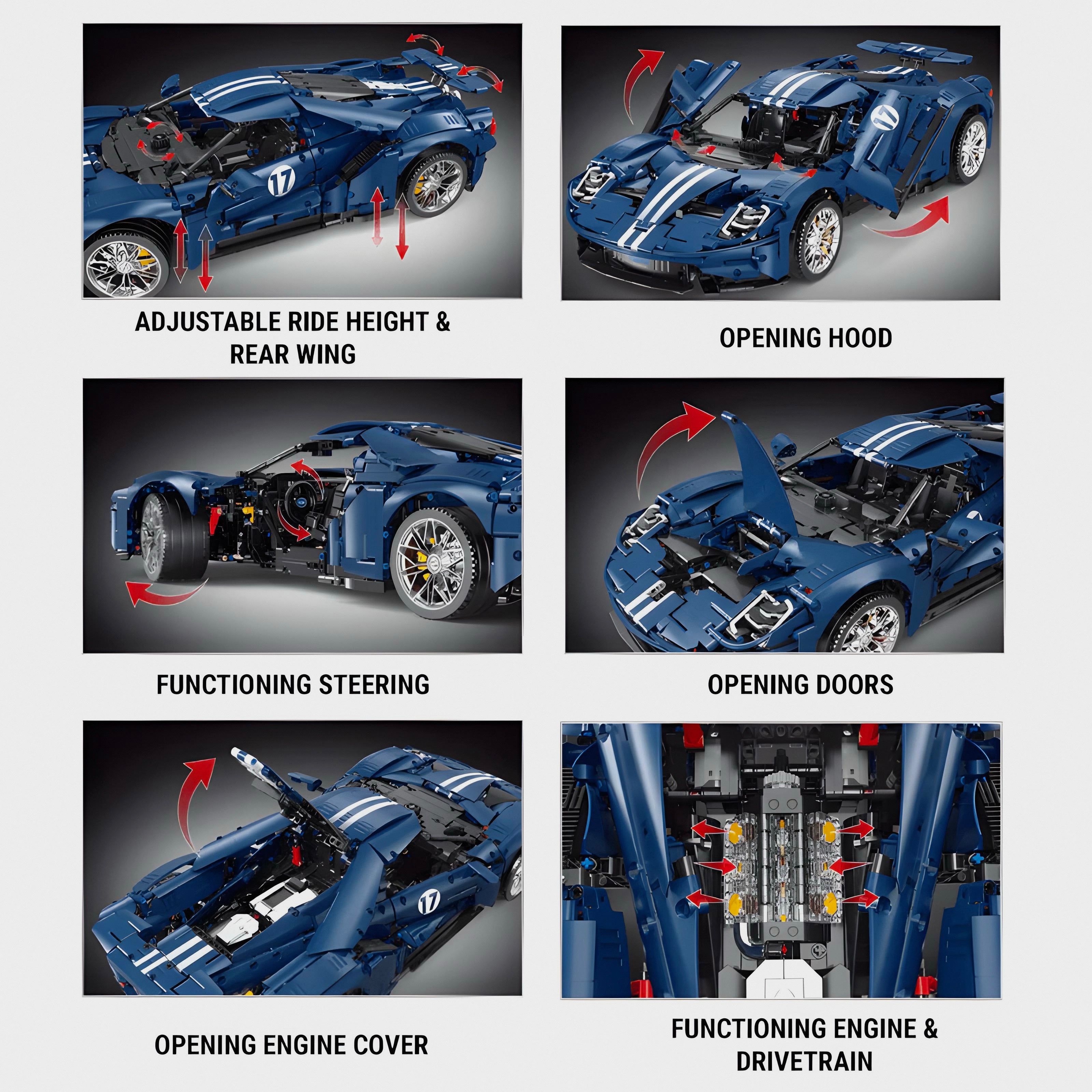 The Ultimate American GT V2 | 3055pcs