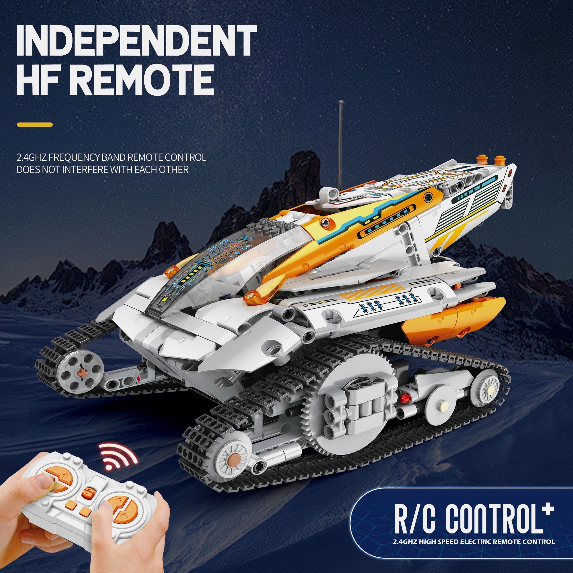 Remote Controlled Intergalactic Explorer | 704pcs