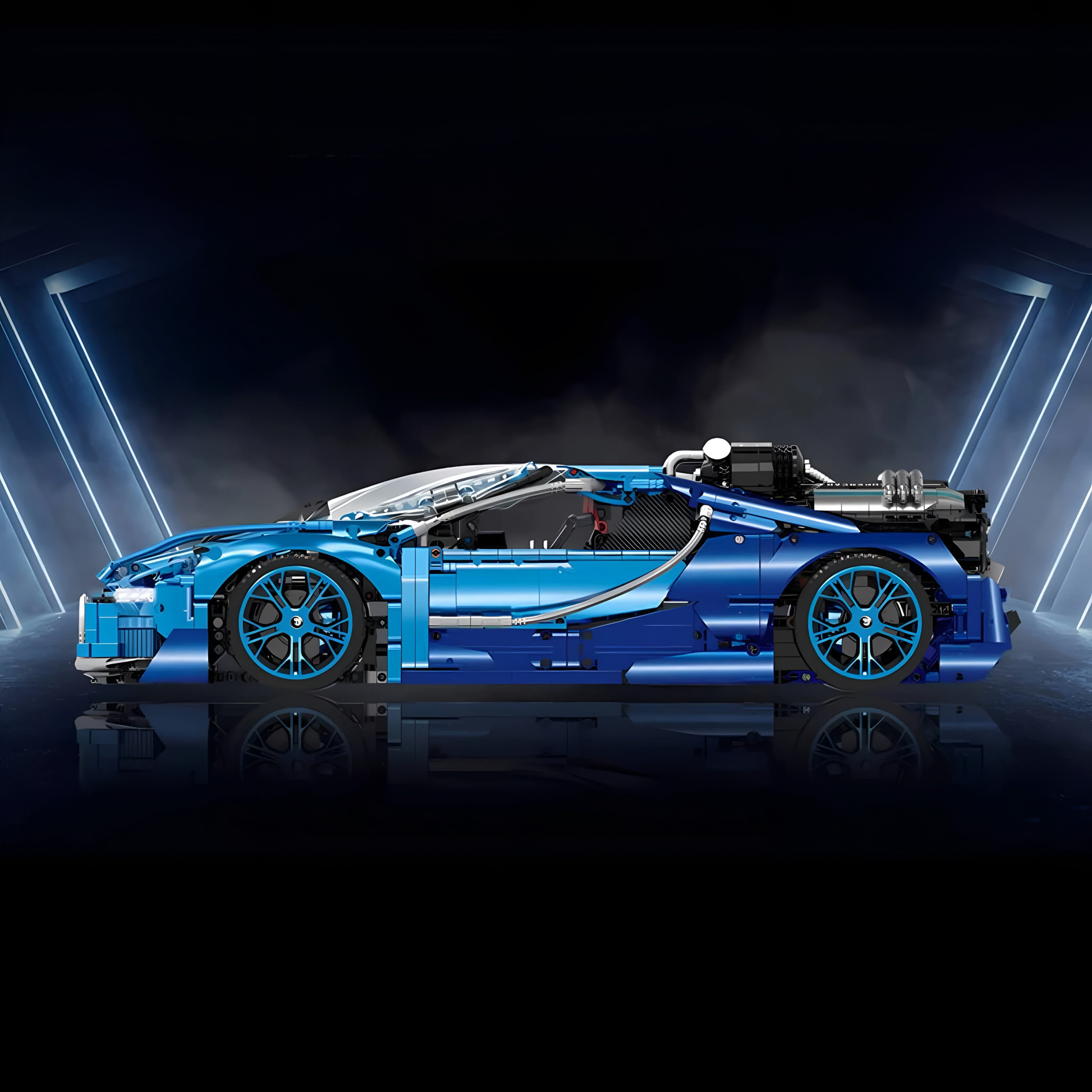Jet Edition W16 Hypercar | 3686pcs
