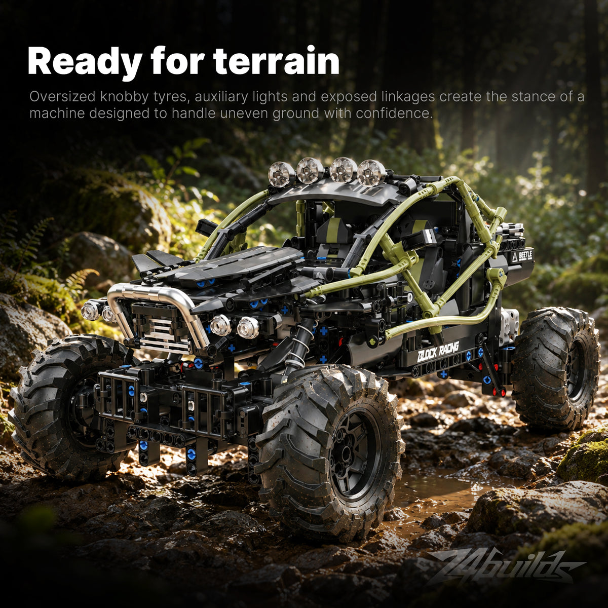 Remote Controlled Tubular Off-Road Buggy