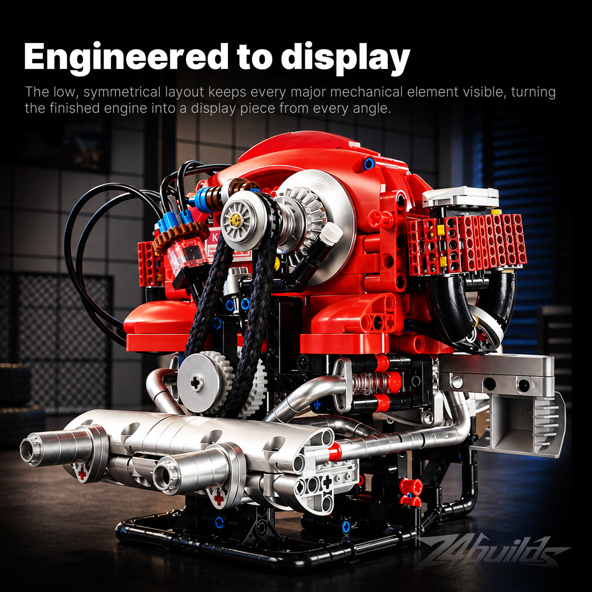 Classic Flat-Four Engine