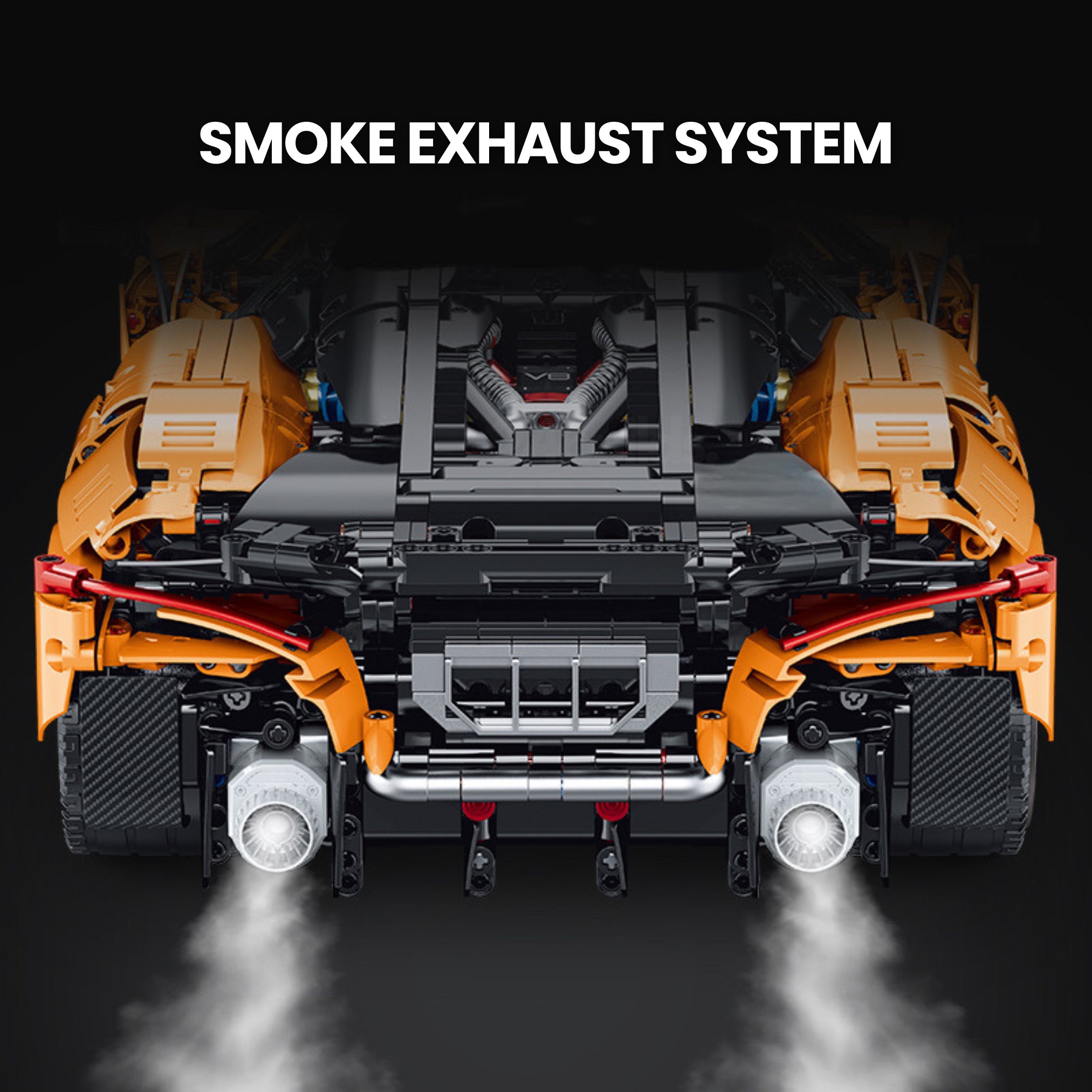 British Hybrid V8 Hypercar | 3468pcs