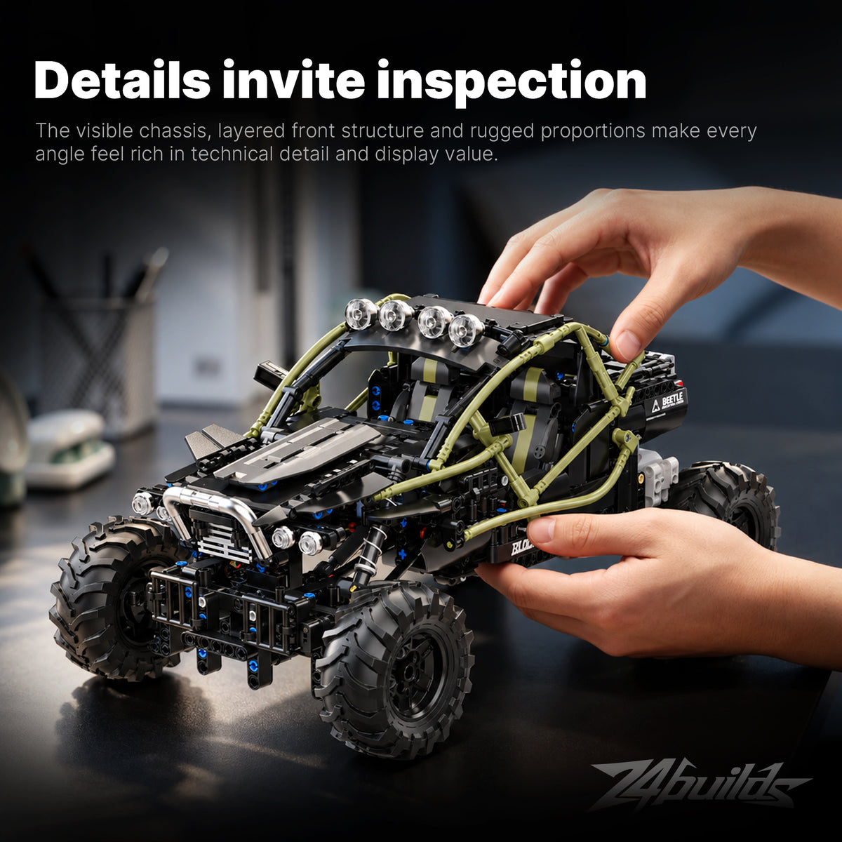 Remote Controlled Tubular Off-Road Buggy