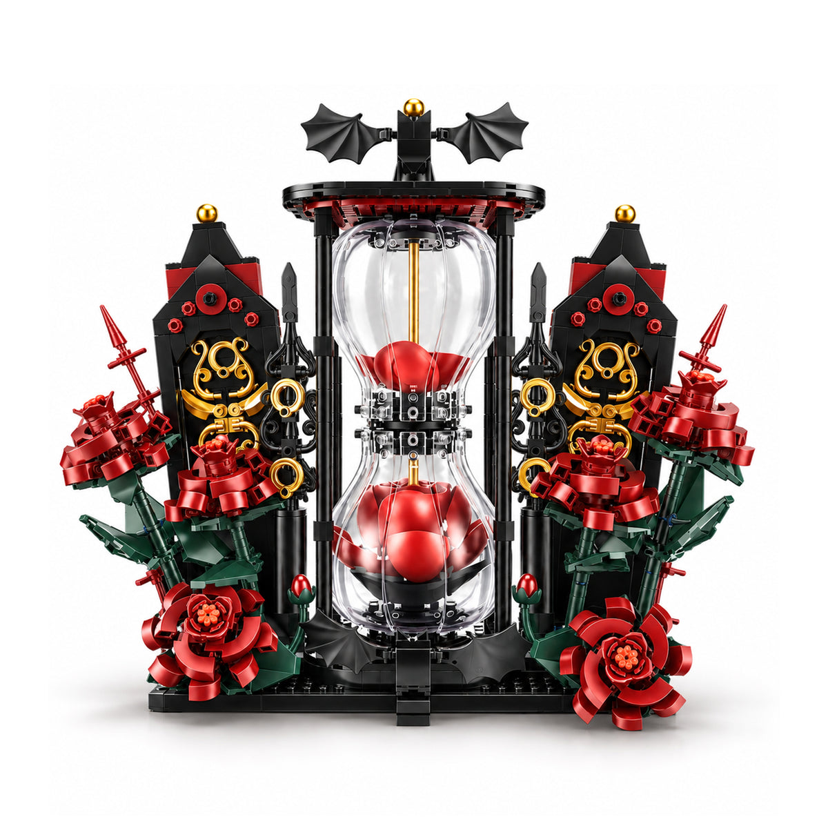 Rose Hourglass Sculpture