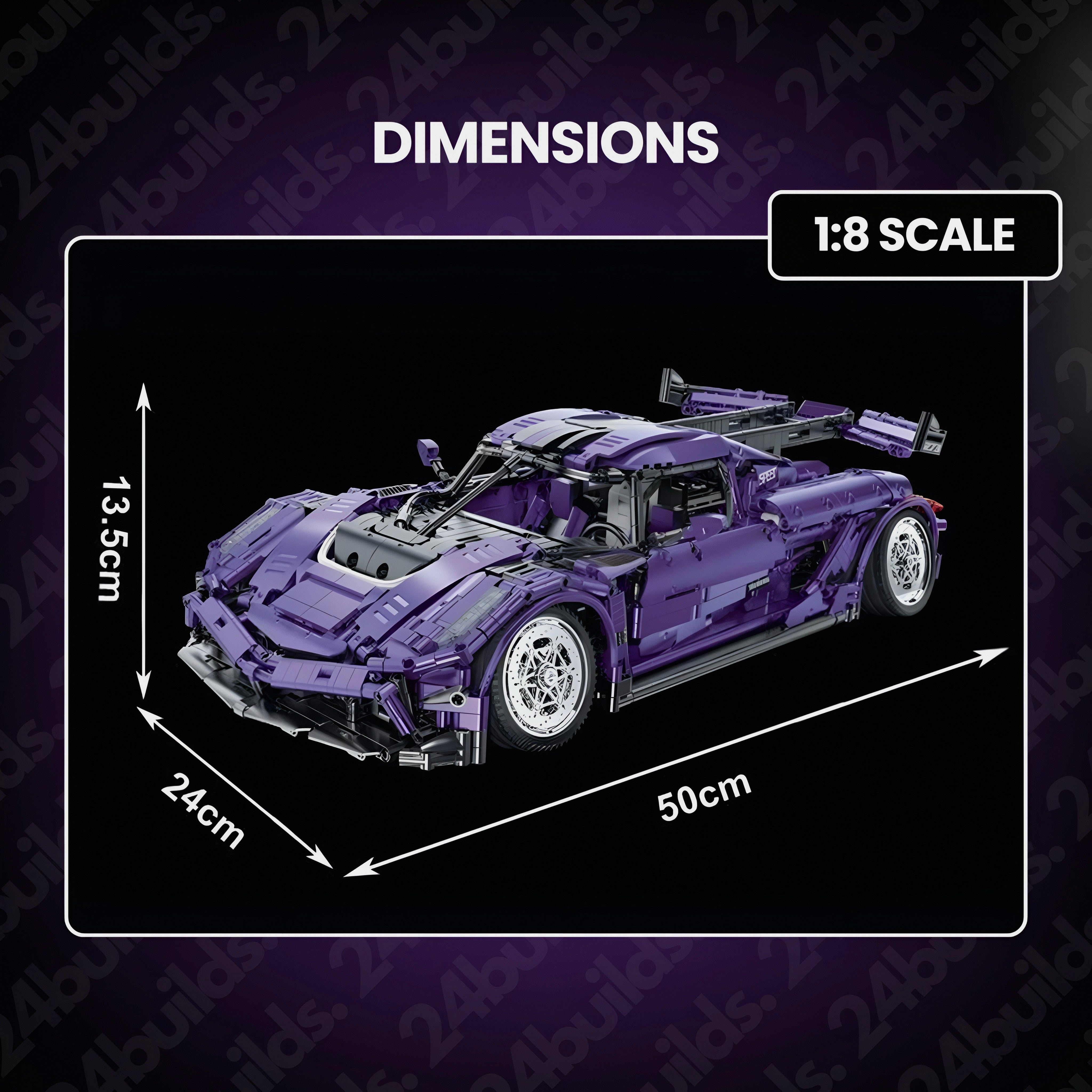 Slammed Swedish Hypercar | 2860pcs