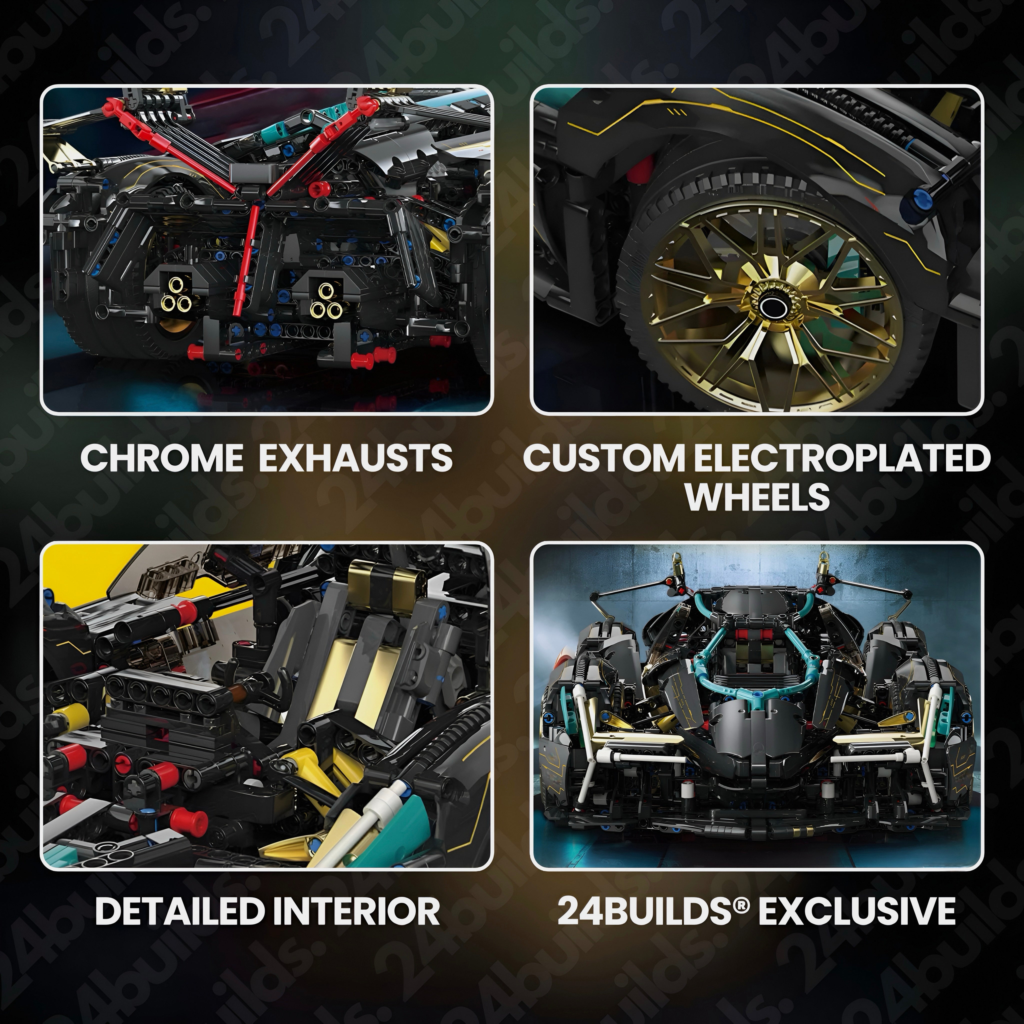 The Ultimate Italian V12 Concept | 2528pcs