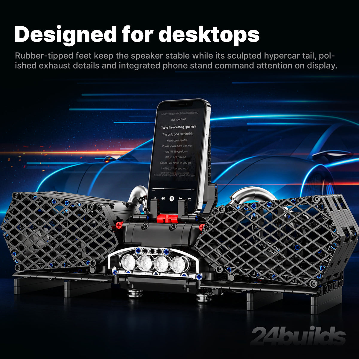 Hypercar Exhaust Bluetooth Speaker