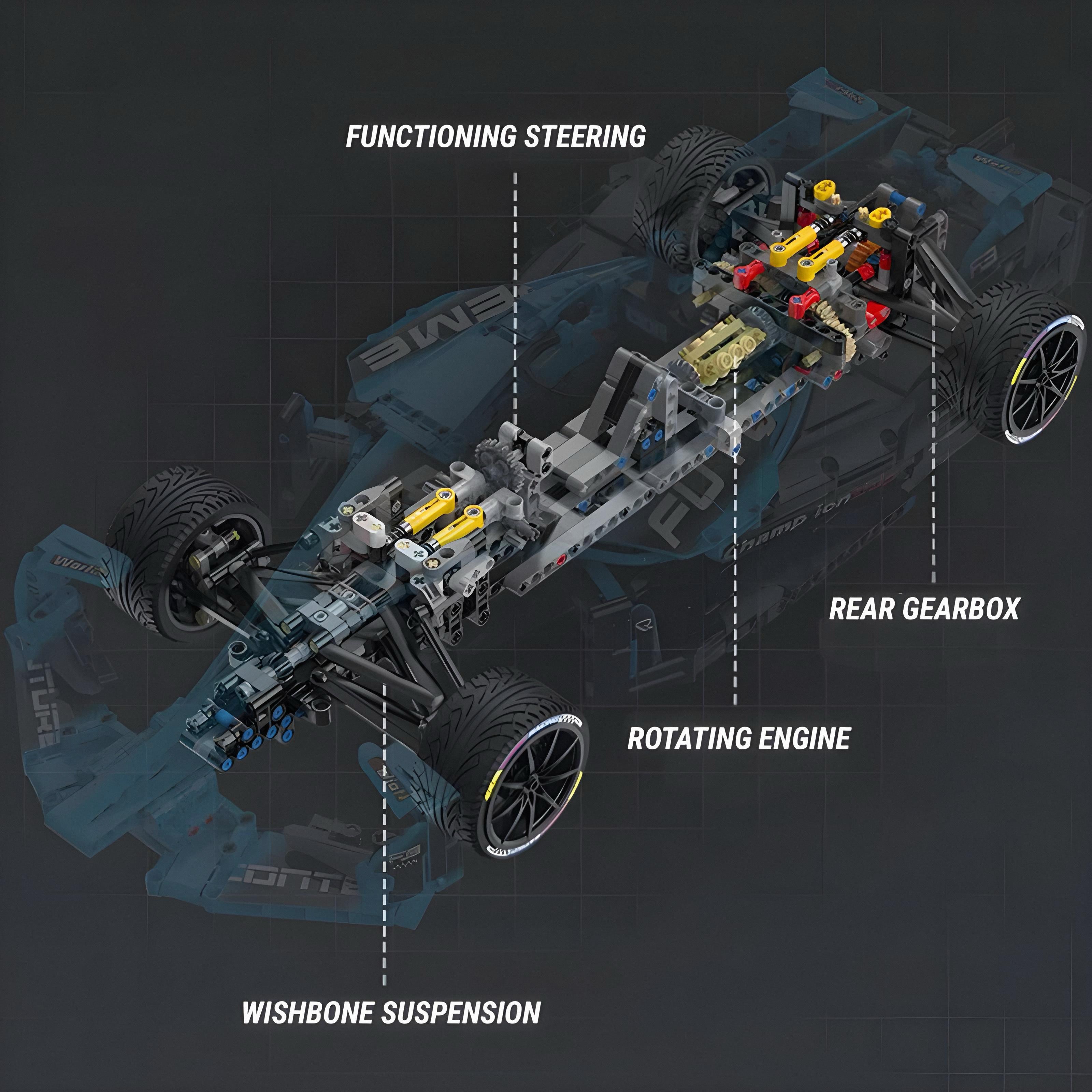 Gen 2 Electric Single Seater Race Car | 1666pcs