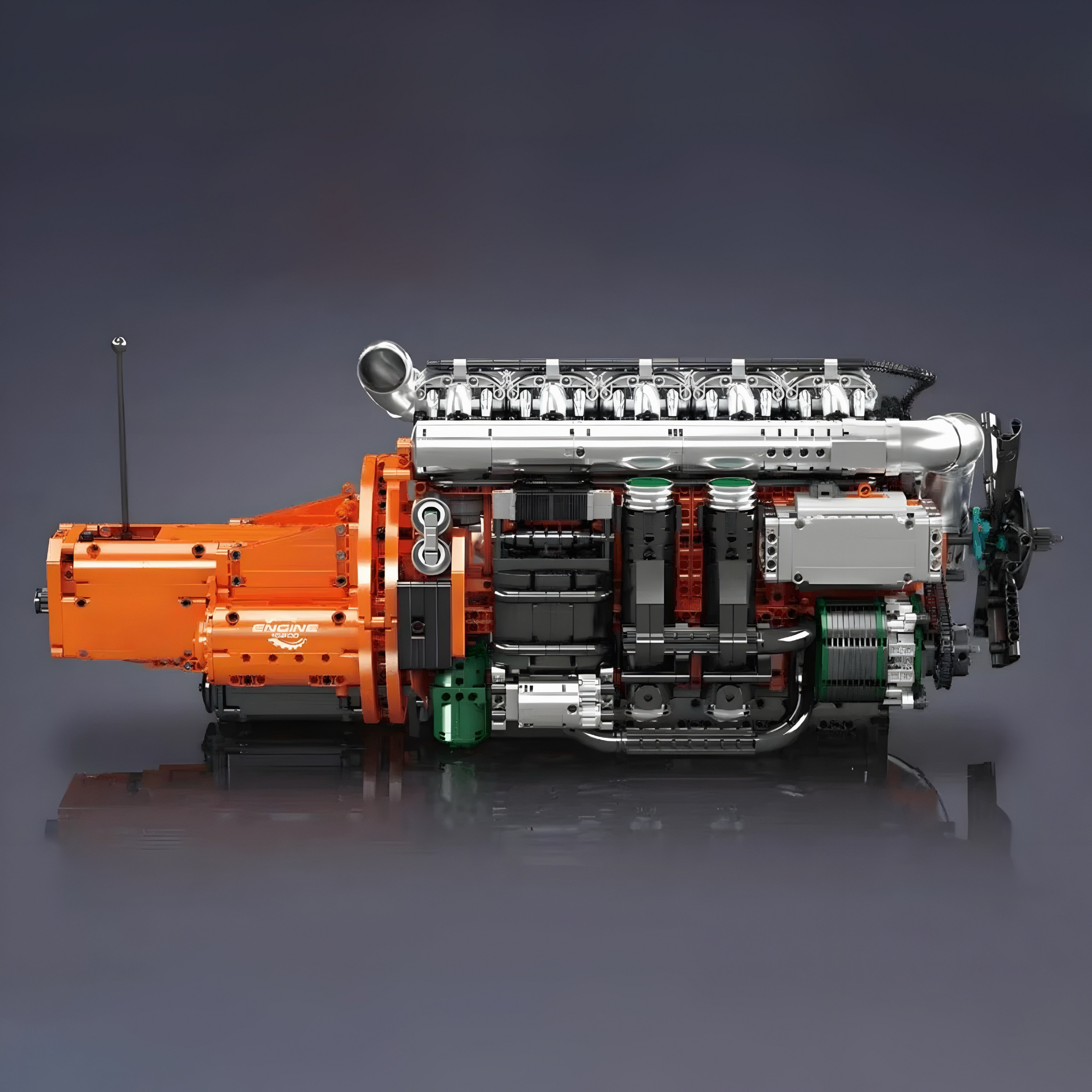 The Ultimate Inline-6 Truck Engine | 3236pcs