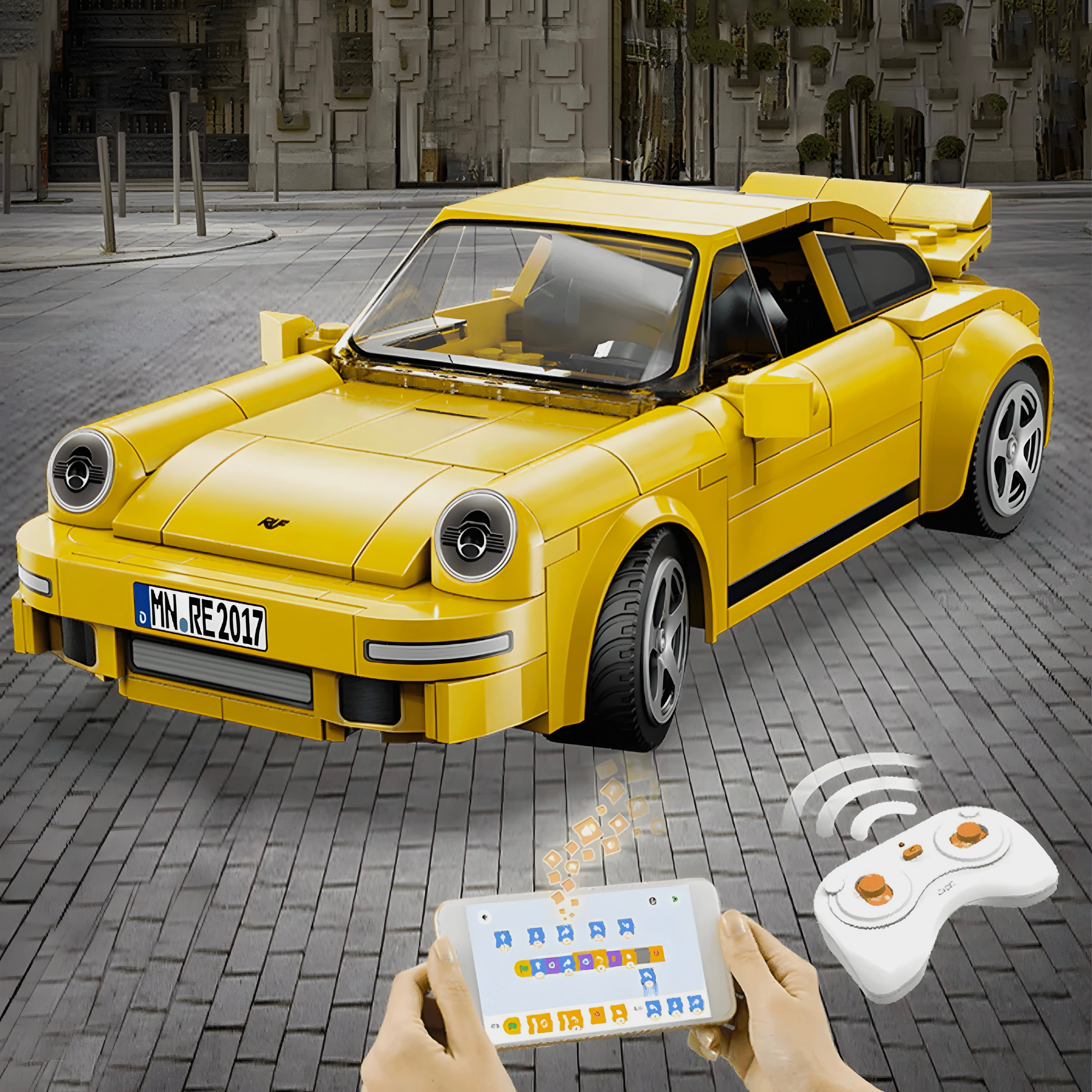 Remote Controlled RUF CTR 2017 Yellowbird | 224pcs