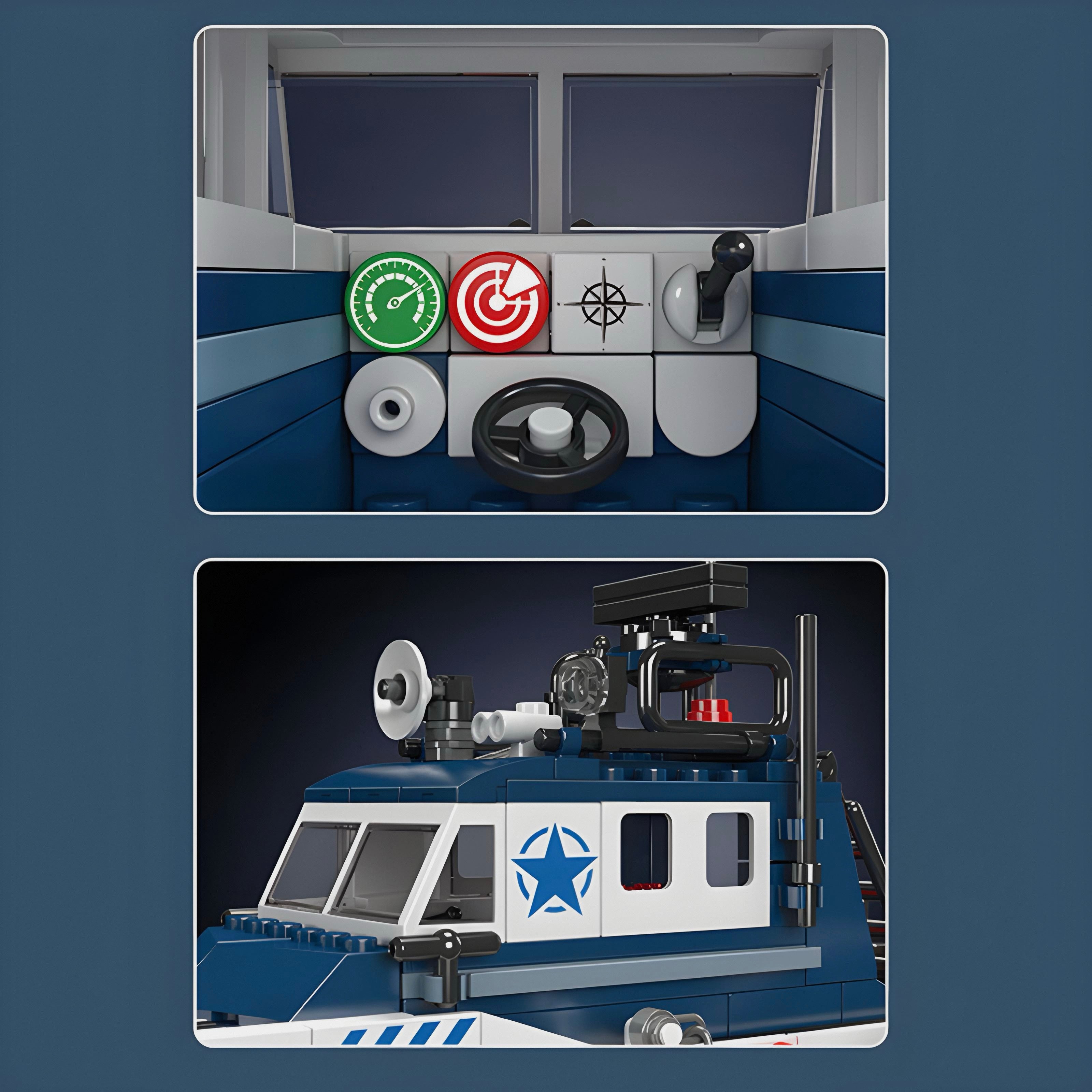 Police Boat | 416pcs