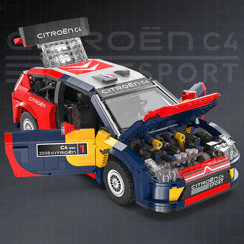 Remote Controlled 2008 Citroën C4 WRC | 1568pcs
