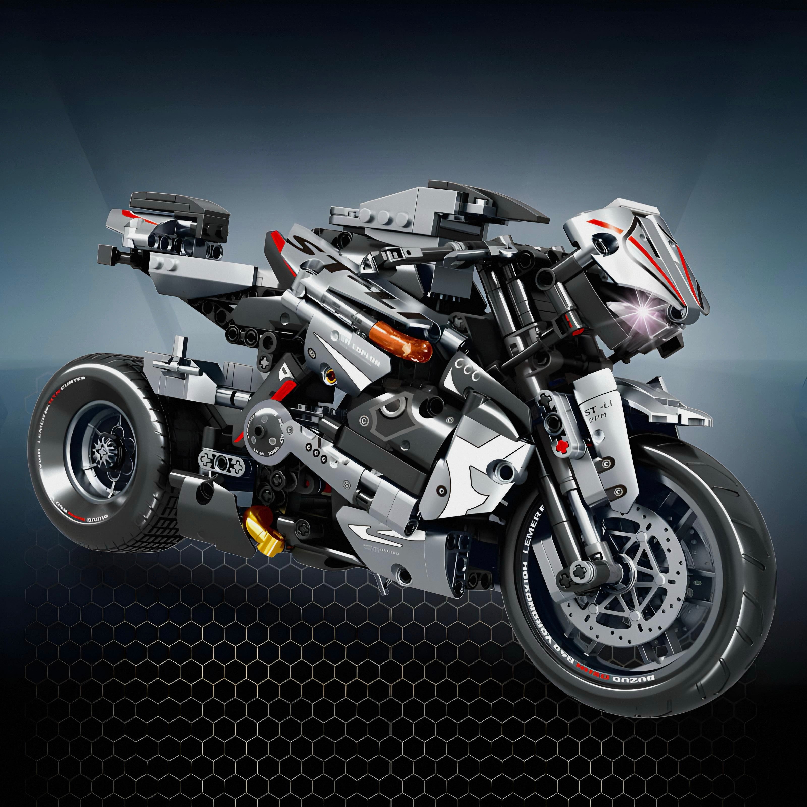 Japanese Motorbike | 842pcs