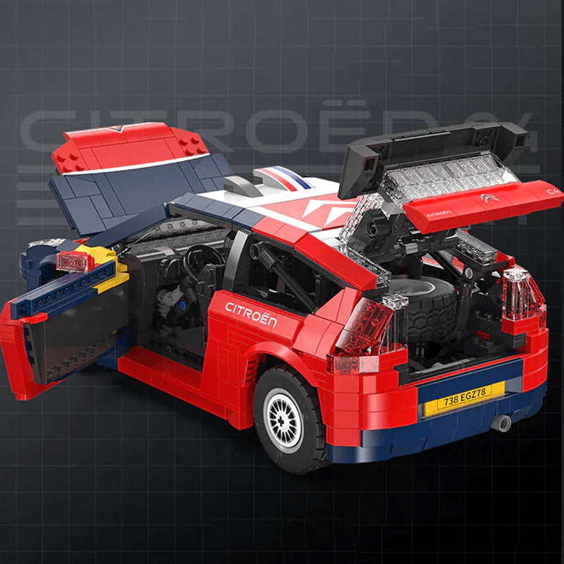 Remote Controlled 2008 Citroën C4 WRC | 1568pcs