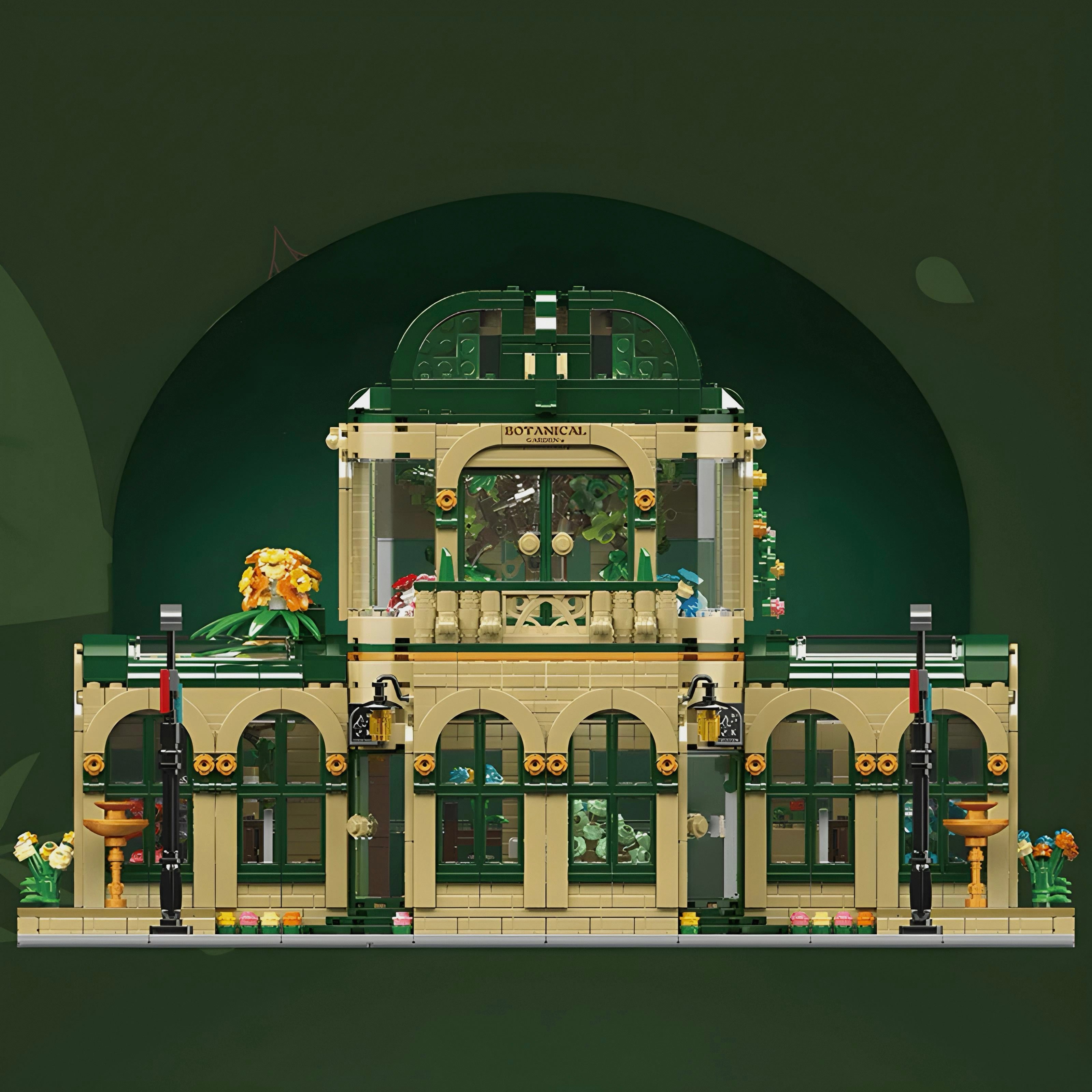 Dome Botanical Gardens | 3382pcs