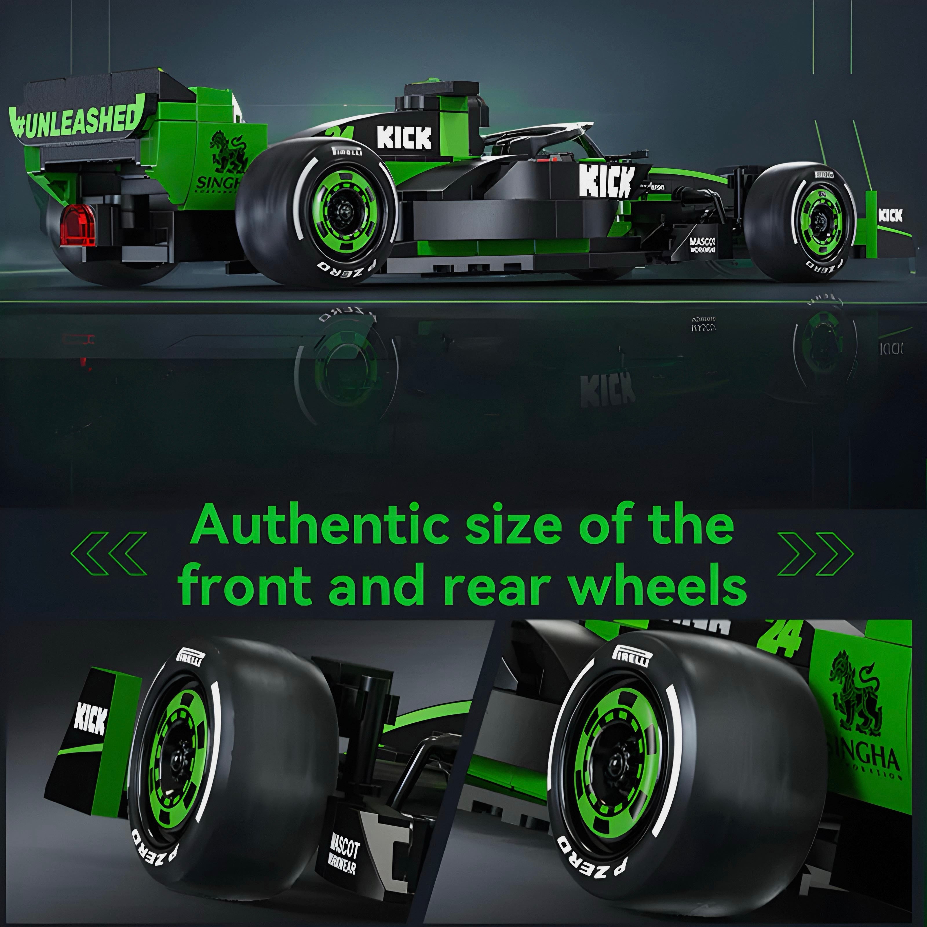 Kick Sauber F1 Team C44 | 314pcs
