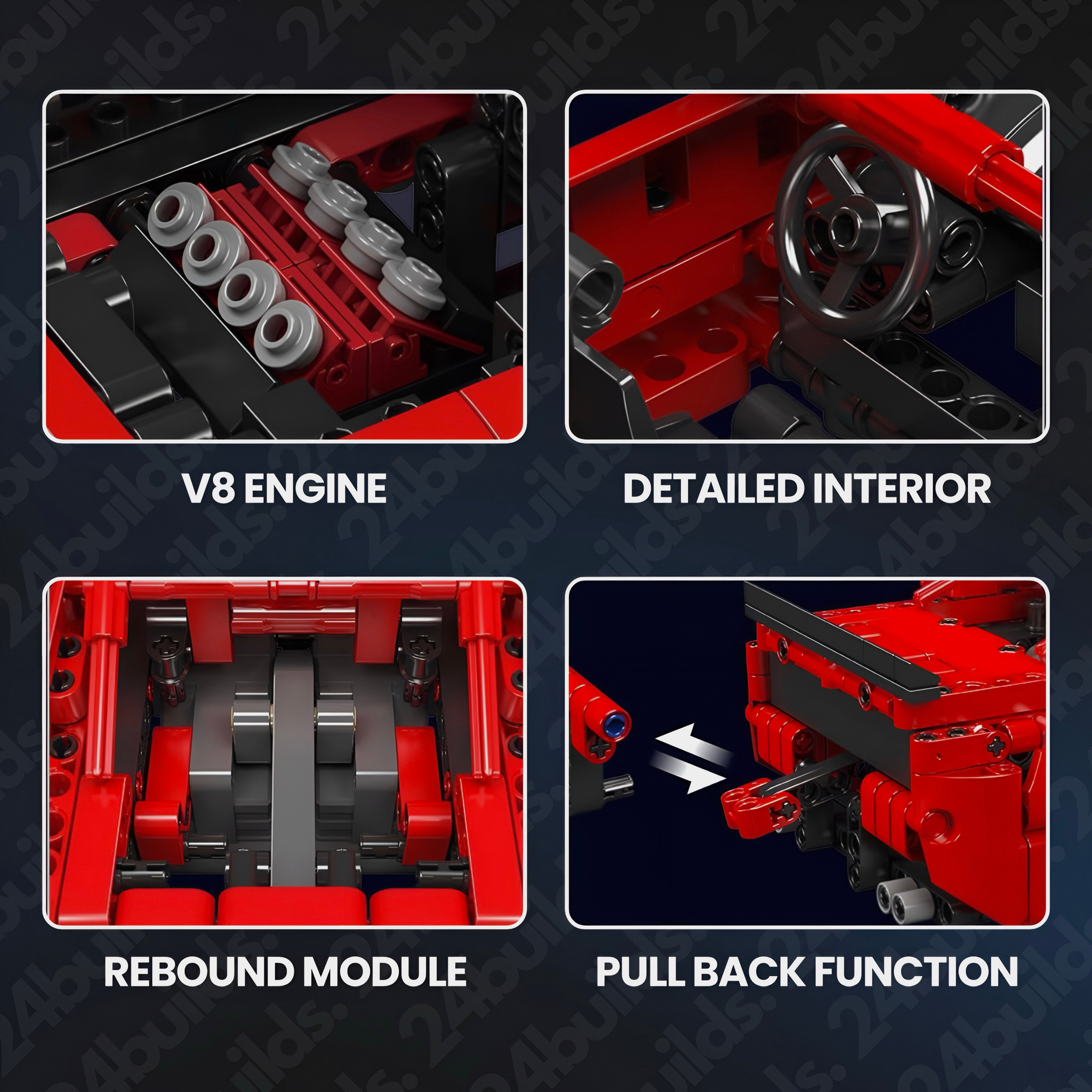 Red Edition Challenger | 738pcs
