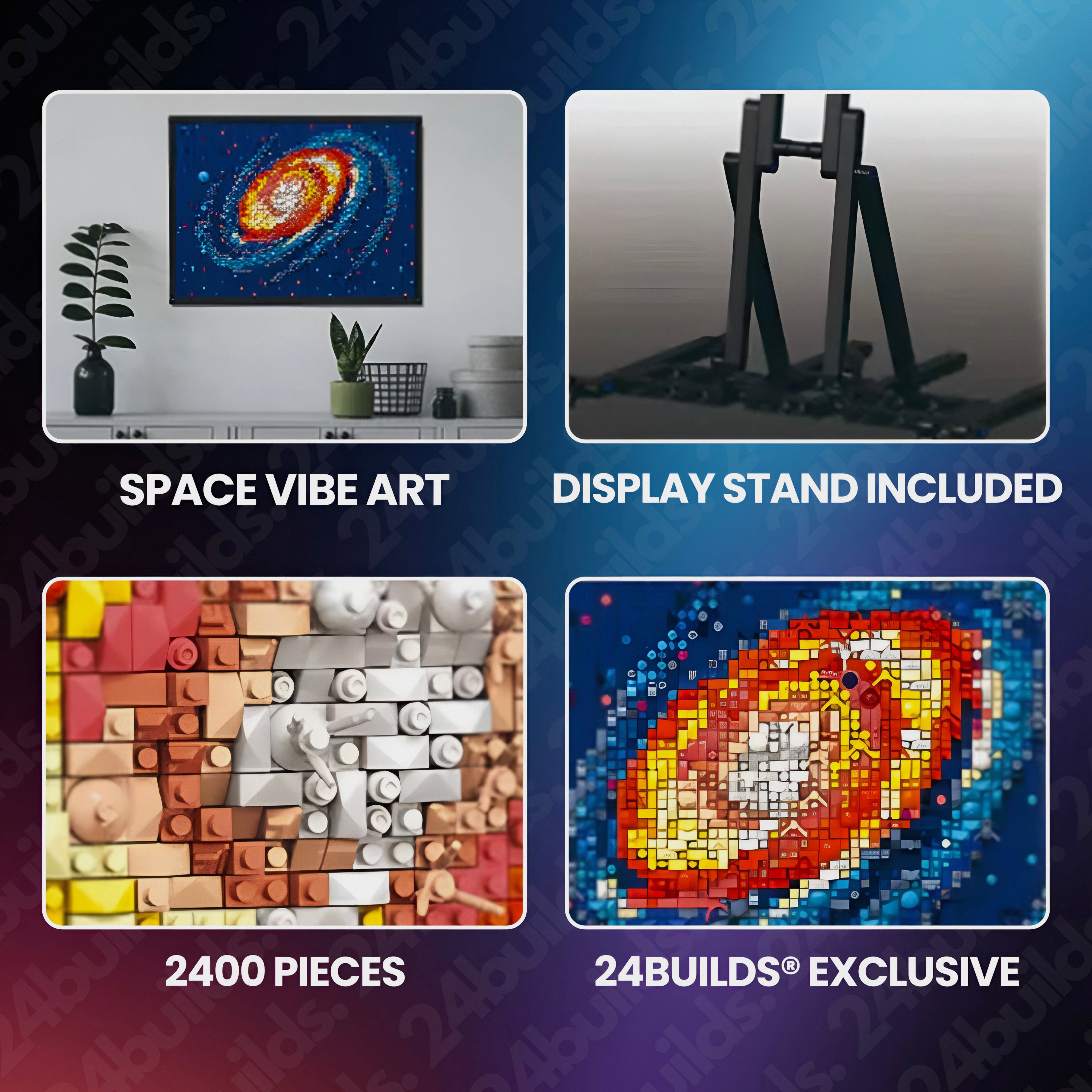 Milky Way Brick Art | 2438pcs