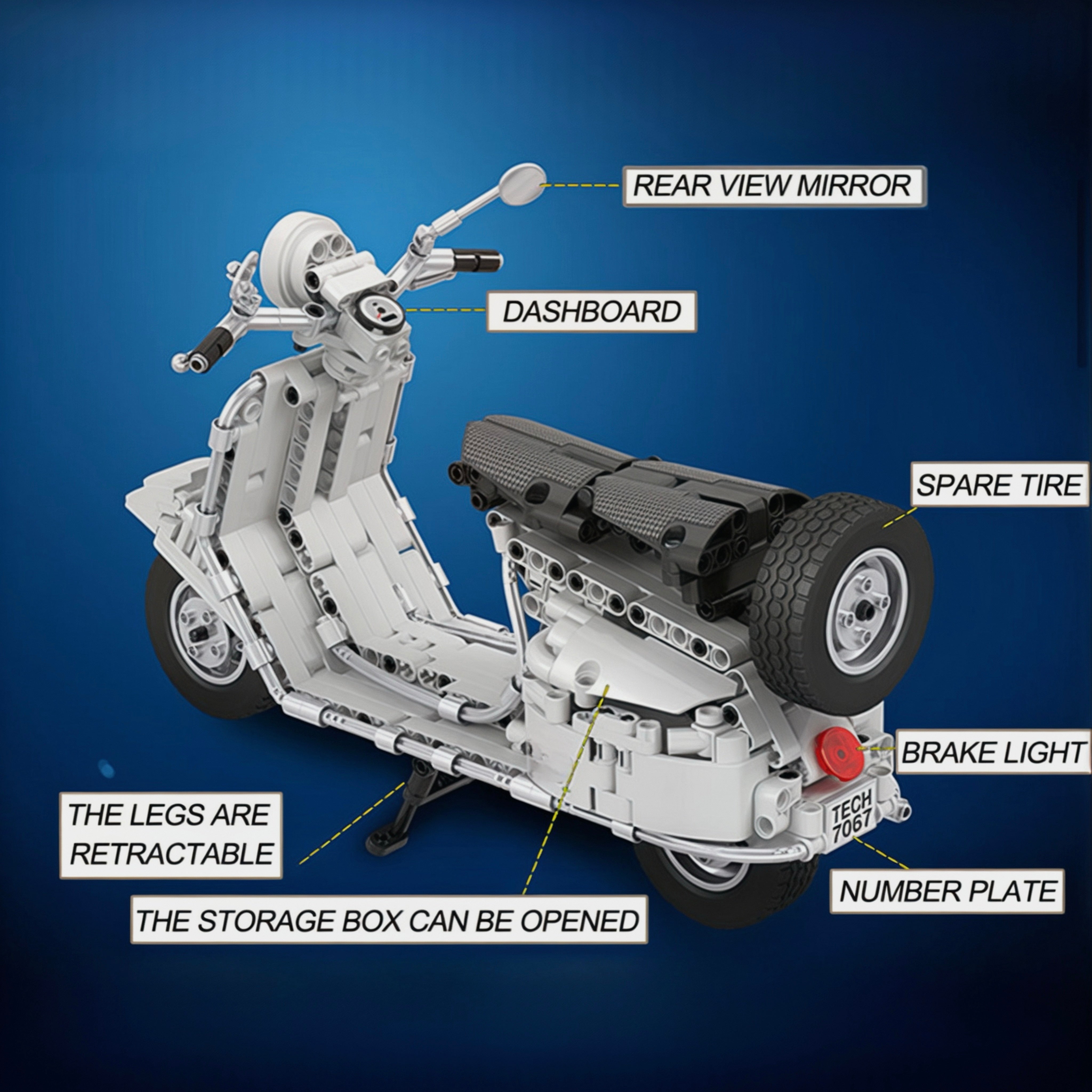 Vespa | 594pcs