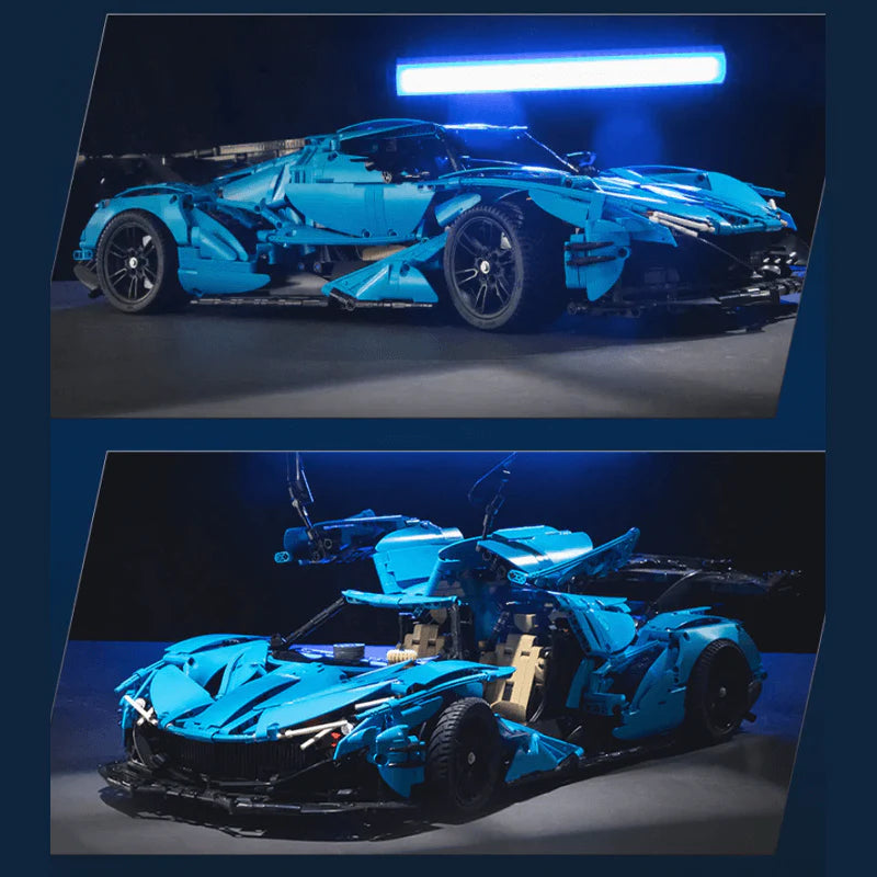 Blue Edition V12 Hypercar | 3864pcs