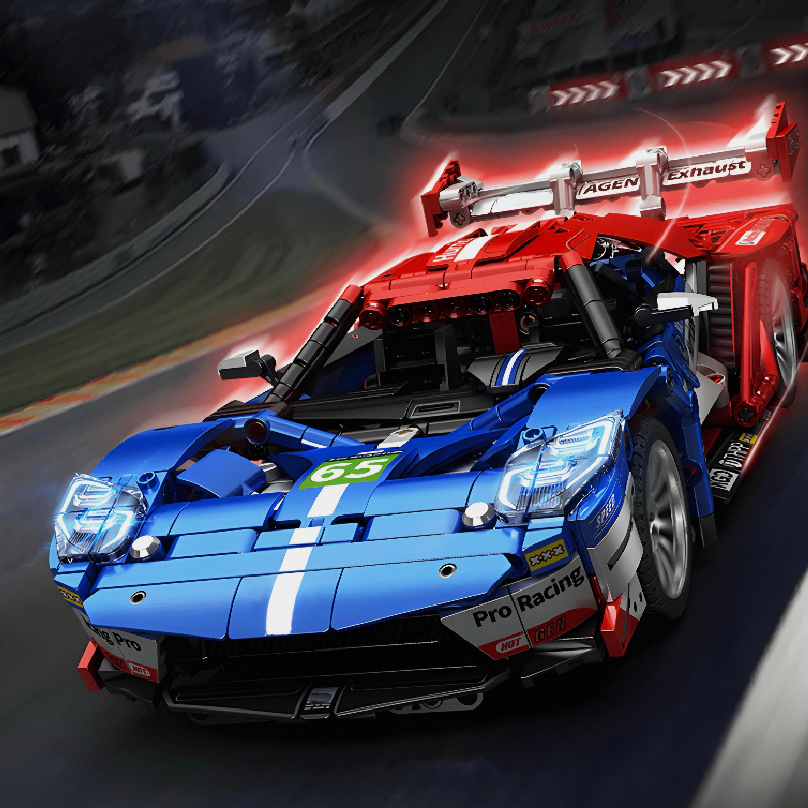 Remote Controlled Race Spec GT Hypercar | 1258pcs