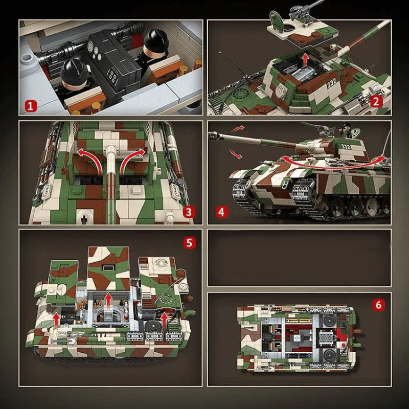 Panther Tank | 2136pcs