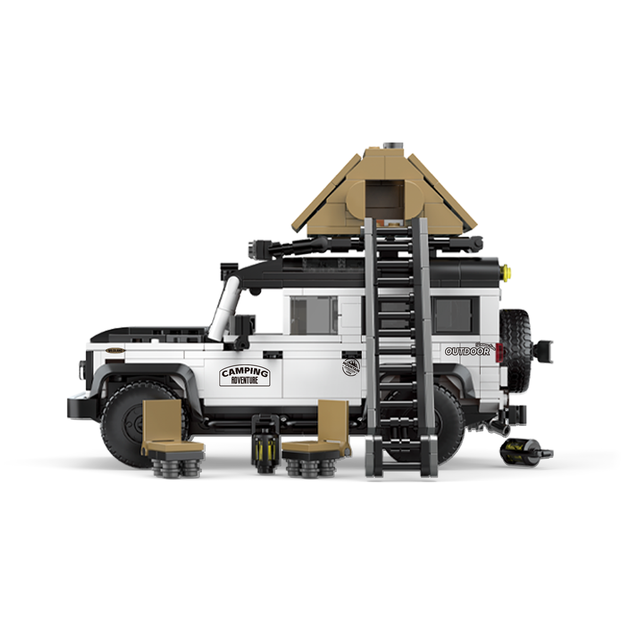 Camping Edition British Off Roader | 676pcs