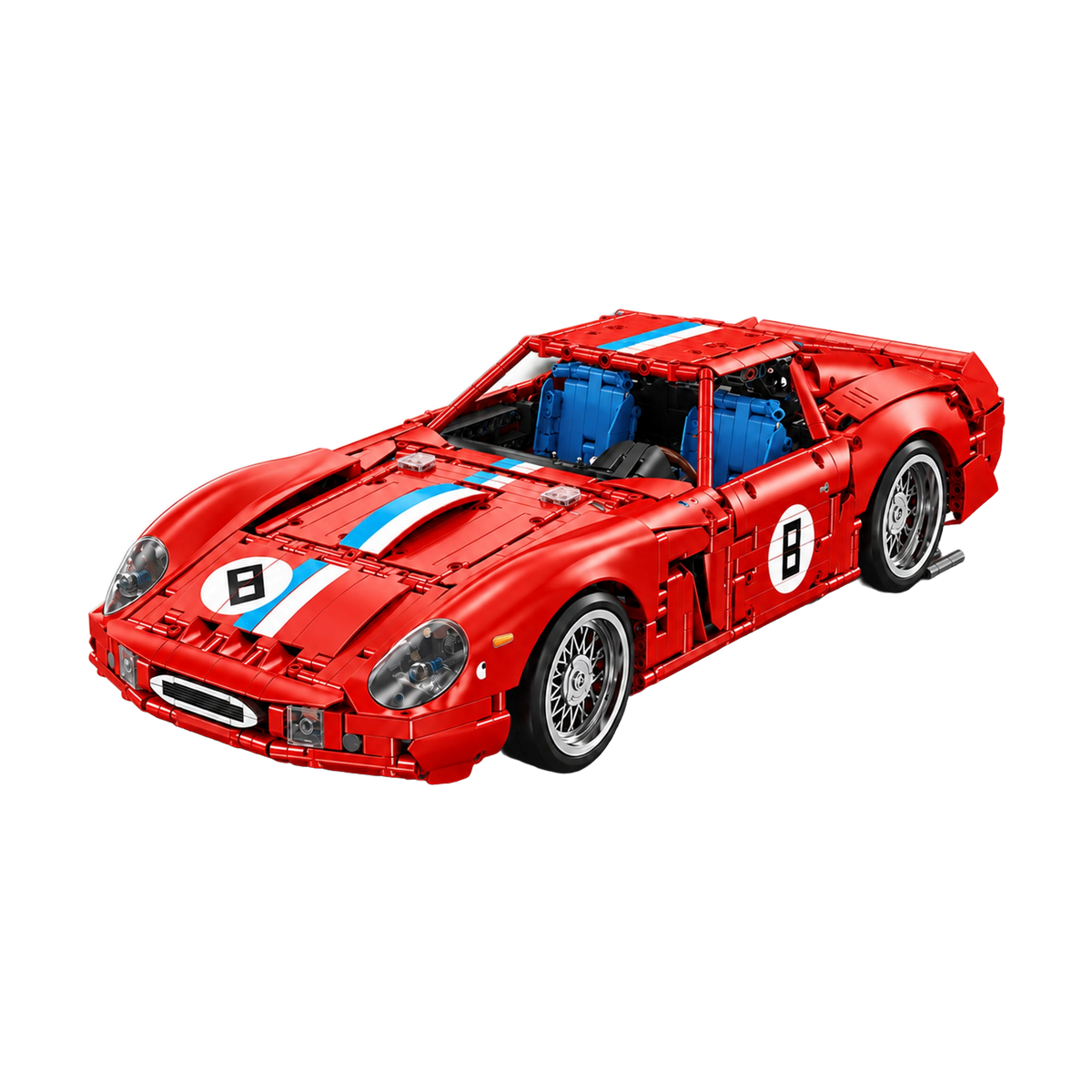 A V12 driving a working five-speed gearbox