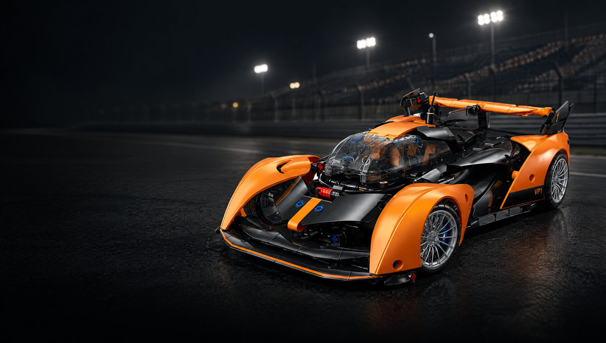Drive and steer a 1:14 British hypercar