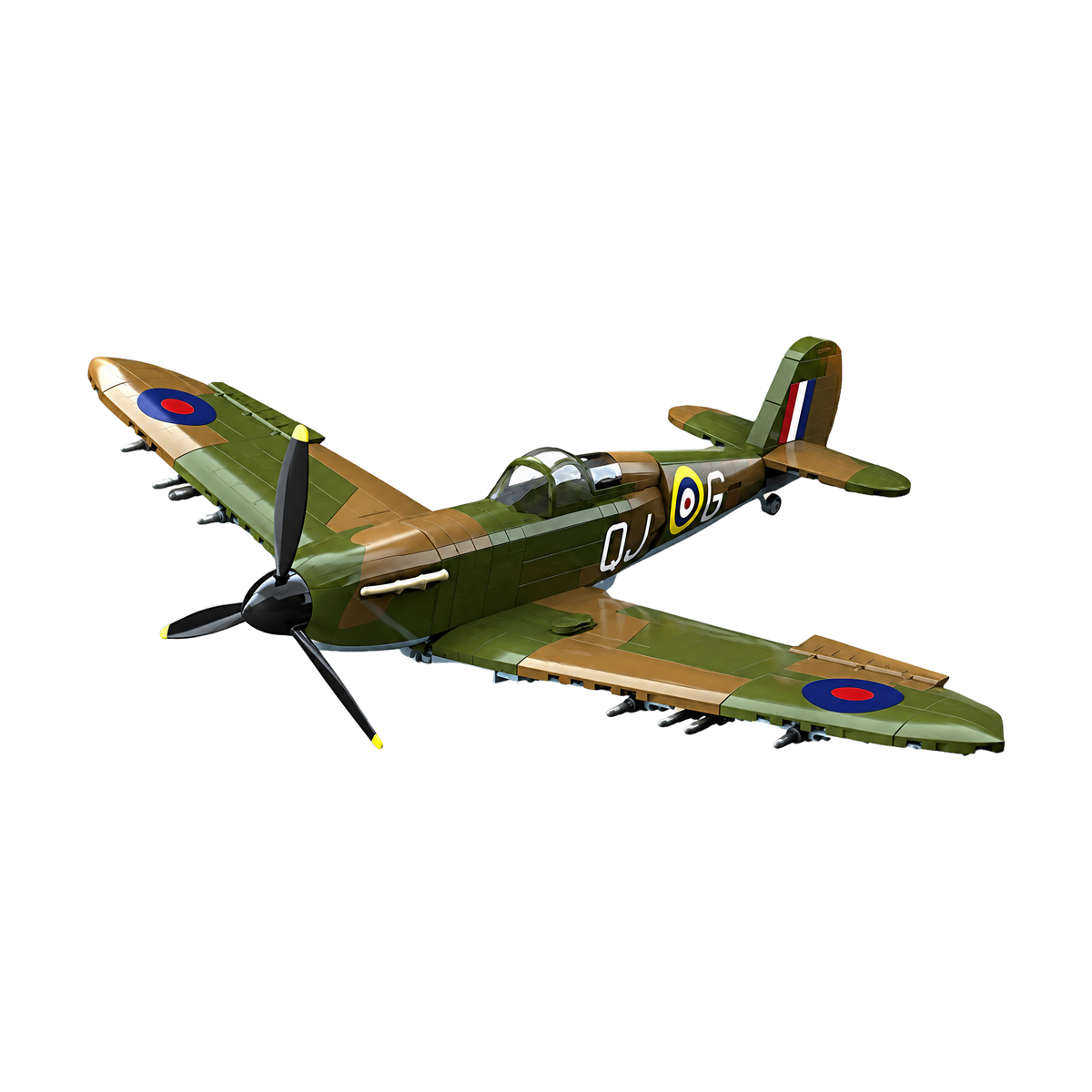 British Spitfire brick model