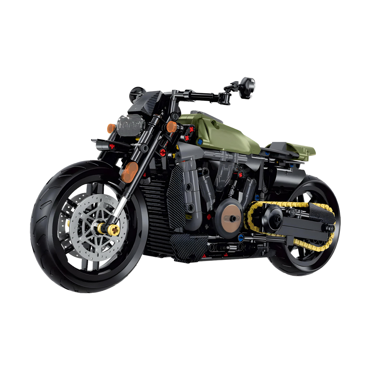Olive Edition Classic American Bike