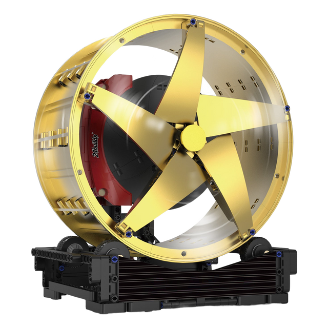 Gold Star-Spoke Wheel Hub