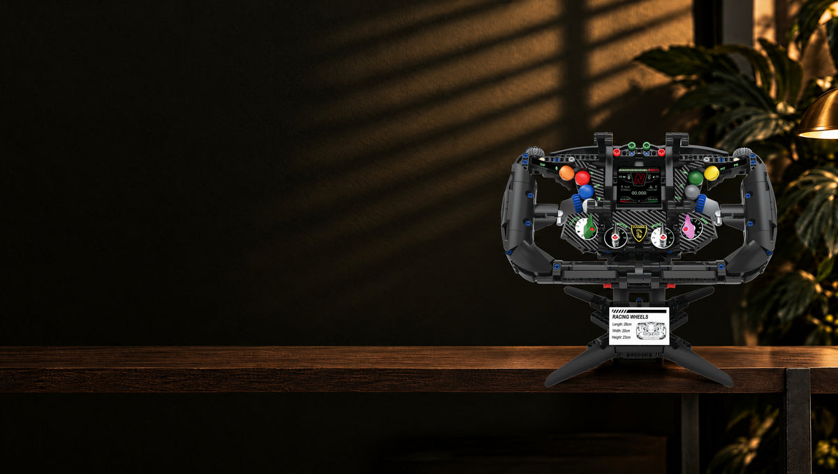 A full turn on its X‑shaped stand