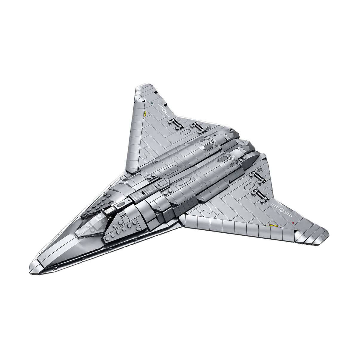 J-50 Fighter Aircraft brick model