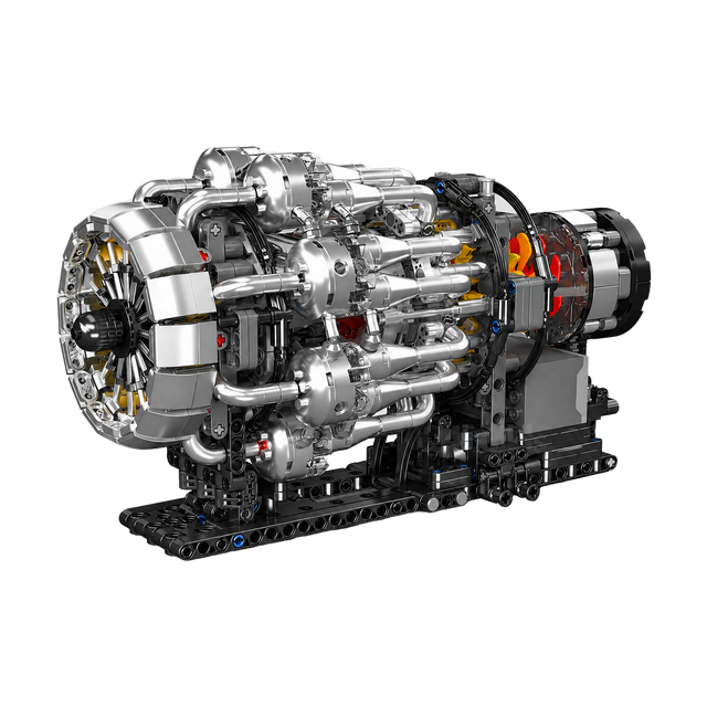 Engine Turbojet motorisé