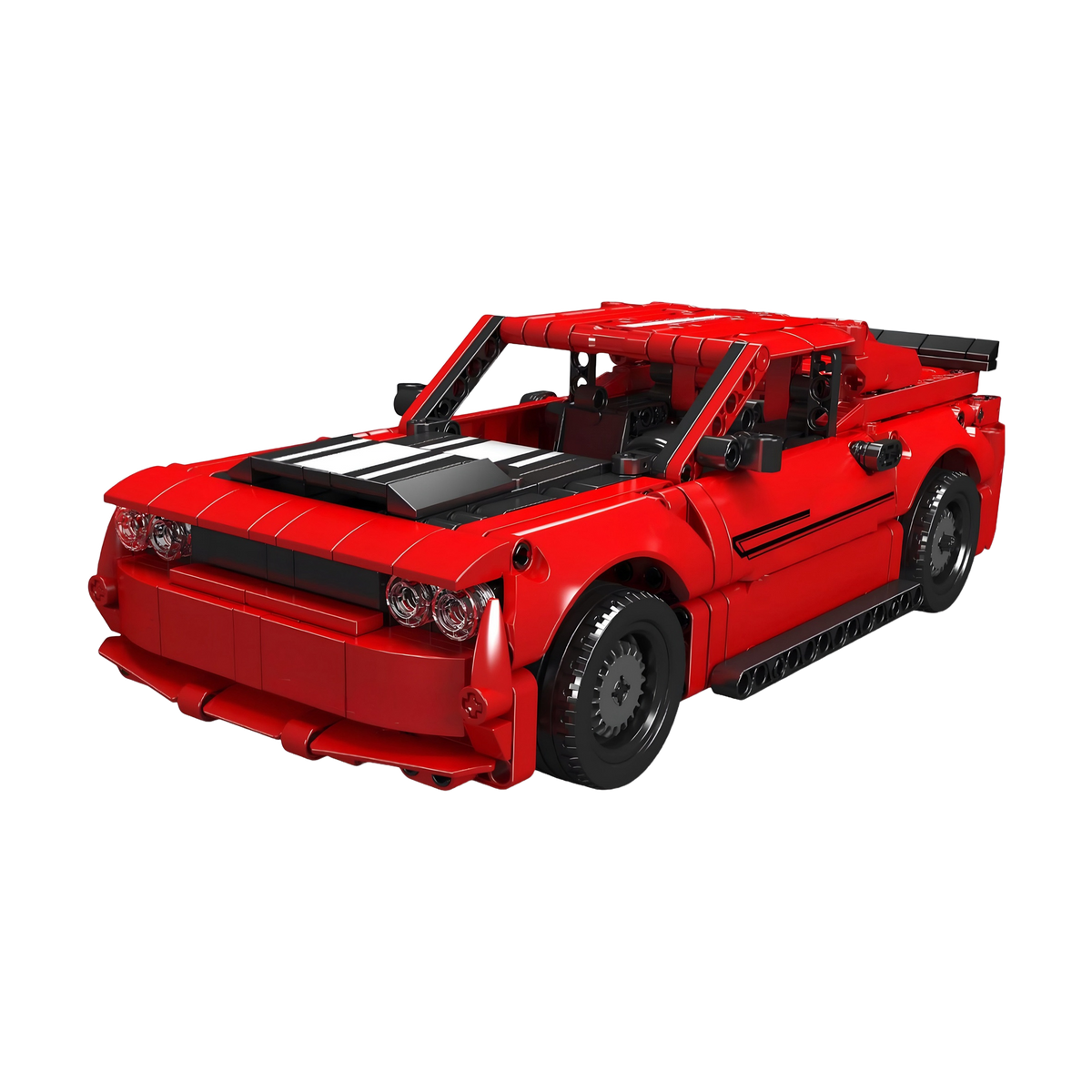 Red Edition American V8 Muscle Car