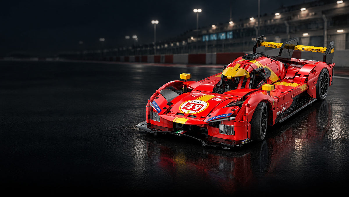 Endurance racing aero on a 51 cm hypercar