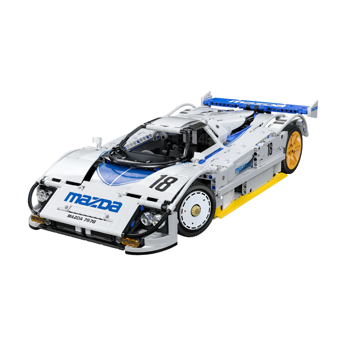 Open the cover on its four-rotor R26B engine