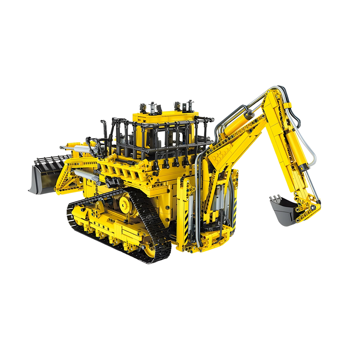 Remote Controlled Pneumatic Backhoe Loader