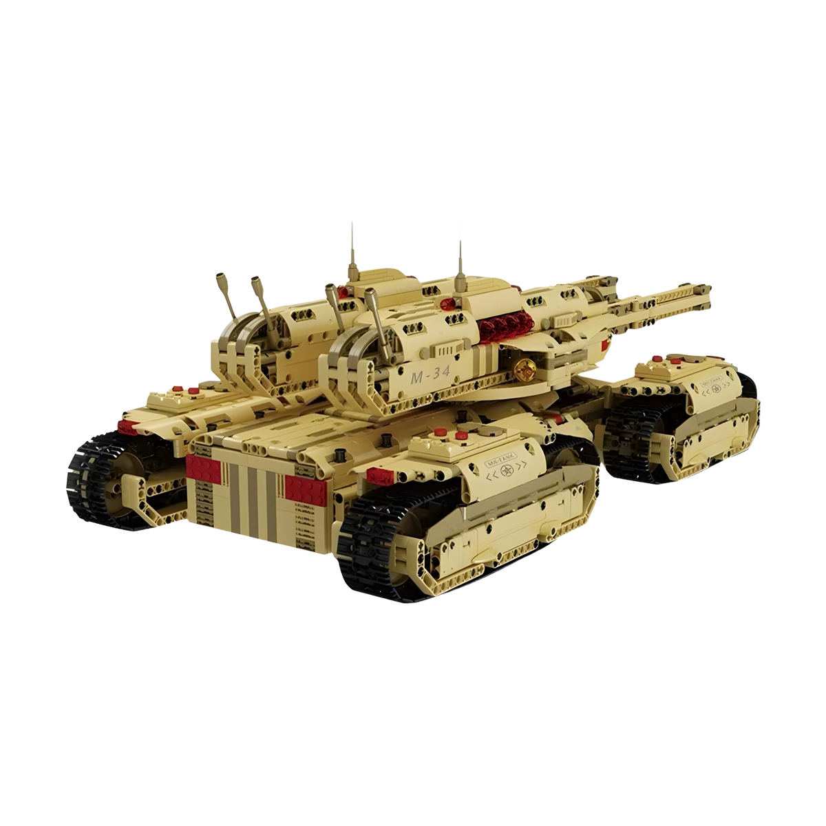 Remote Controlled Quad-Track Battle Tank