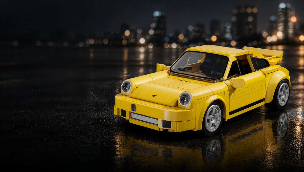 The RUF CTR Yellowbird, driven by remote